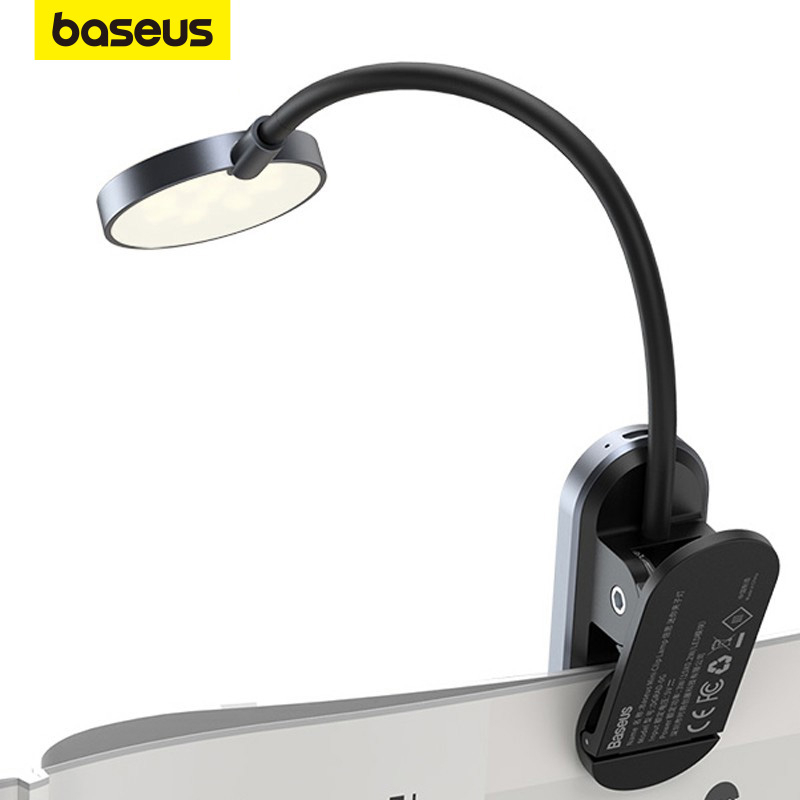 Đèn đọc sách có thể sạc lại Baseus LED Clip USB