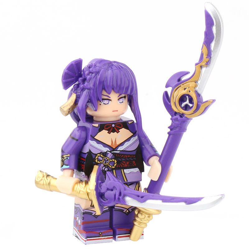 Mô Hình Đồ Chơi Mini Genshin Va Chạm Raiden Shogun | Shopee Việt Nam