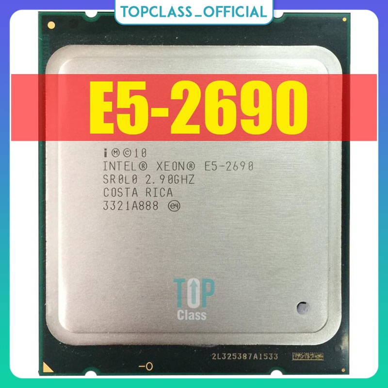 Intel Xeon Processor E5 2690 E5-2690 Eight Core 2.9G SROL0 C2 LGA2011 ...