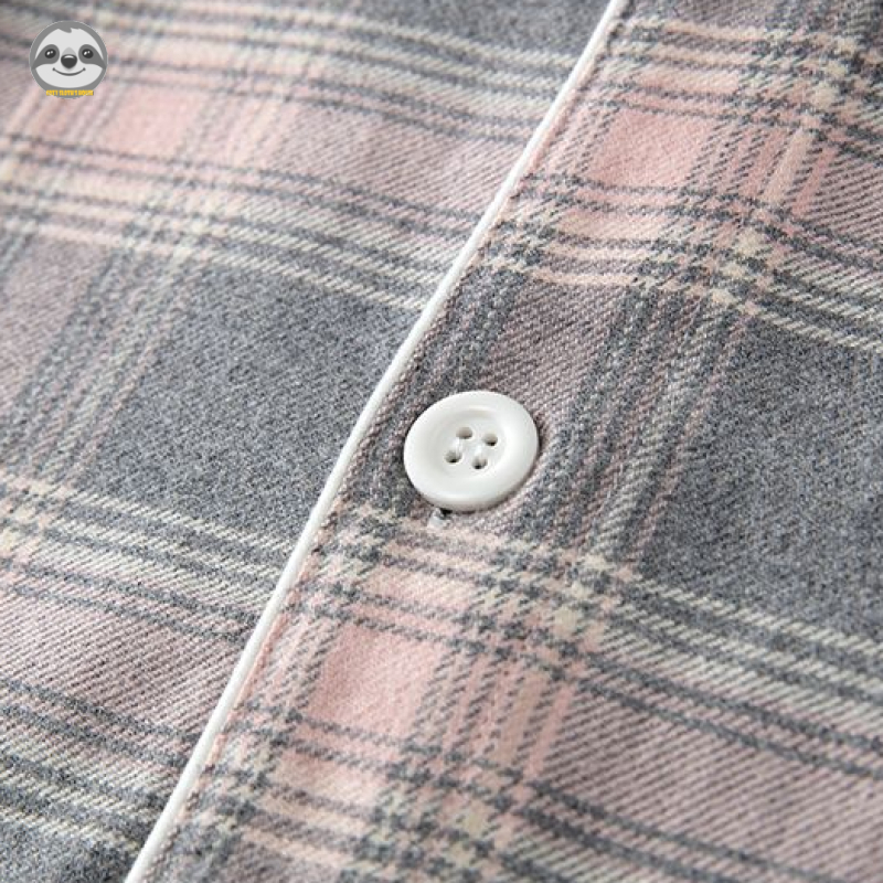 Bộ Đồ Ngủ Cotton Dày Dặn Co Giãn Phong Cách Muji Nhật Bản Dành Cho Bé