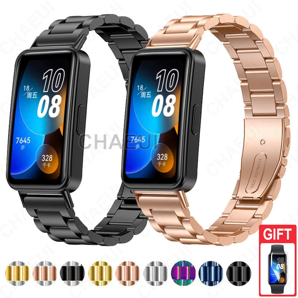 Dây đeo Bằng Thép Không Gỉ Vòng Tay Kim Loại Thay Thế Cho Huawei Band 9