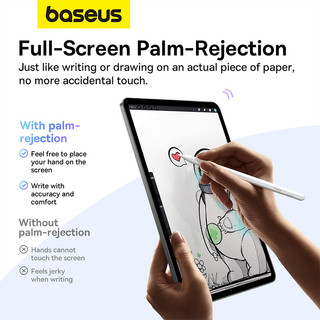Bút cảm ứng BASEUS Stylus 2 series có đèn led chuyên dụng thích hợp cho Ipad Air 3 / 4 Pad Mini 5