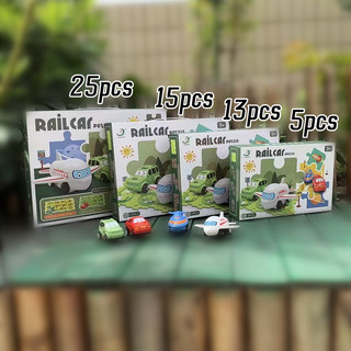 Bộ Đồ Chơi Lắp Ráp Đường Ray Xe Hơi / Đường Ray / Bản Đồ Thành Phố DIY Dành Cho Trẻ Em