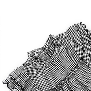 Áo Sơ Mi Nữ Tay Dài Dáng Rộng Kẻ Sọc Caro Phong Cách Hàn Quốc Baju Baju Wanita Lengan Panjang Hàng Mới Có Sẵn