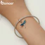 BAMOER Mặt Dây Chuyền Bạc 925 Hình Chuồn Chuồn 4.5Mm Bsc521 Thời Trang
