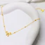 Vòng cổ titan nữ không gỉ mạ vàng 18k mặt hình nơ xinh xắn phong cách thời trang trẻ trung ngọt ngào mẫu mới 2023