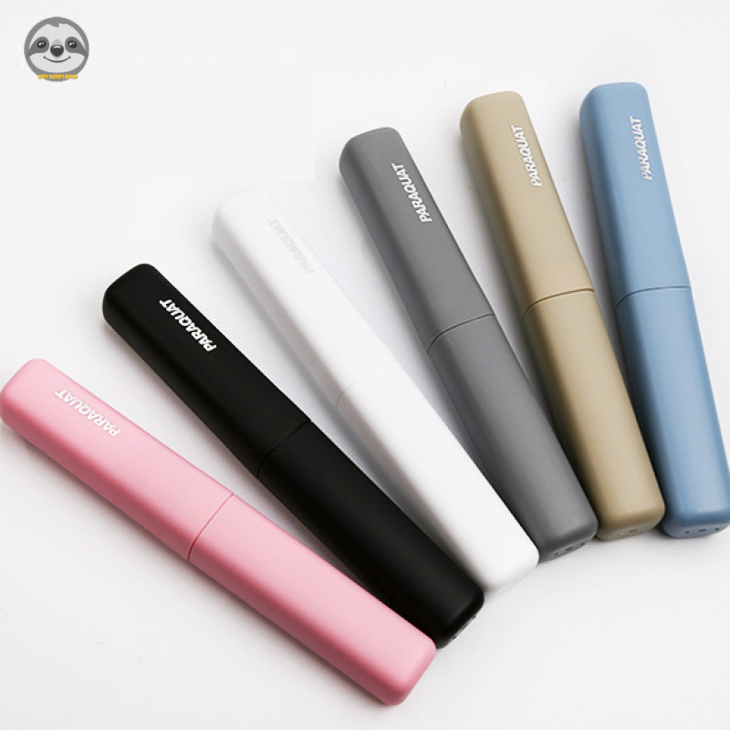 Bộ Bàn Chải Đánh Răng Đơn / Hộp Đựng Bàn Chải Đánh Răng Đầu Mềm Nhỏ Phong Cách muji Nhật Bản