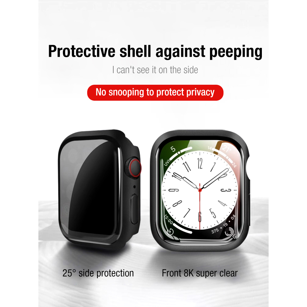 Nam Nữ Chống Sốc Chống Sốc Chống Trầy Xước Phim Cường Lực Chống Trầy Xước Cho Apple Watch S11 SE3 Ultra3 S10 S9 S8 SE S7 S6 Ultra 49mm 46mm 42mm 40mm 44mm 41mm 45mm Iwatch Case