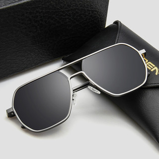 Mới kirsite Kim Loại Phân Cực Đôi Tia Photochromic Kính Mát Dành Cho Nam Lái Xe Tầm Nhìn Ban Đêm Kính Thời Trang Bóng Dành Cho Nam Nữ