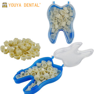 50 cái / hộp nha khoa bộ vương miện tạm thời chất liệu veneers cho răng trước / răng hàm sau