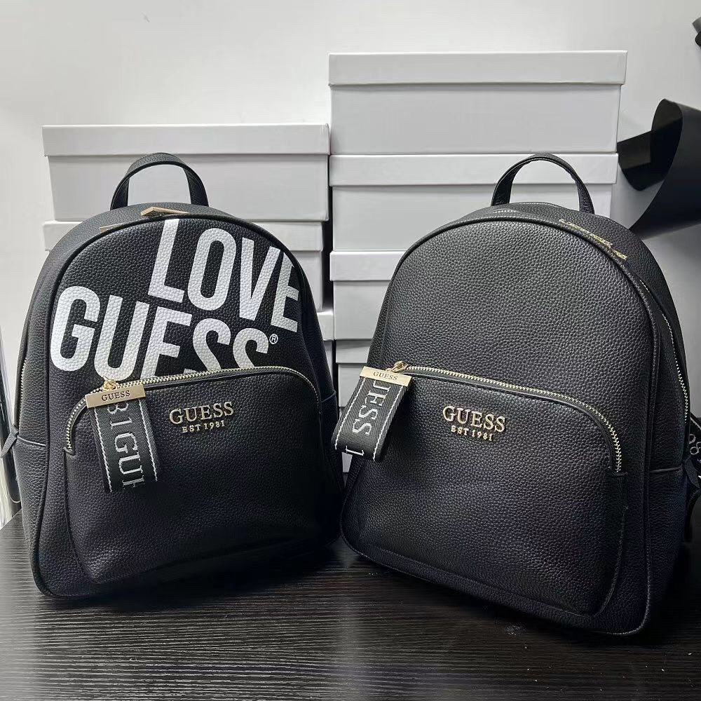 Ba lô nữ in hình GUESS Ba lô xu hướng thông thường