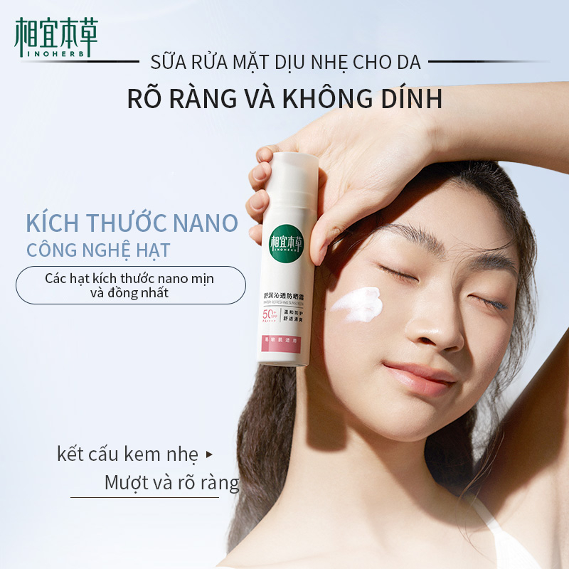 Ảnh Kem chống nắng INOHERB Gentian 58g SPF50+ PA++++ 4