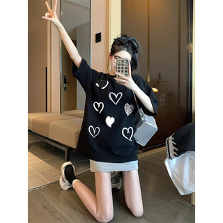 Áo Thun Tay Ngắn Cổ Tròn Phong Cách Hàn Quốc Thời Trang Mùa Hè Mới Cho Nữ