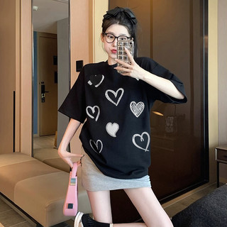 Áo Thun Tay Ngắn Cổ Tròn Phong Cách Hàn Quốc Thời Trang Mùa Hè Mới Cho Nữ