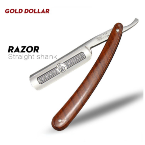 Dao Cạo Râu Chất Liệu Inox Cán Gỗ Phong Cách Retro | Shopee Việt Nam