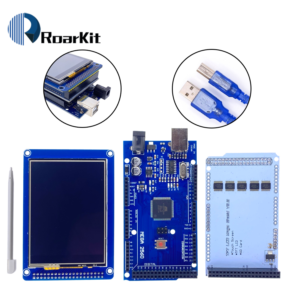 Miễn phí vận chuyển! Màn hình cảm ứng LCD LCD 3.2 