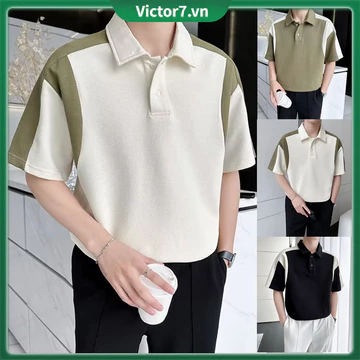 Áo polo Tay Ngắn Kẻ Sọc Thời Trang Fashion Cho Nam áo thun nam có cổ cao cấp áo polo nam big size áo polo hàn quốc áo nam cao cấp áo polo nam form rộng