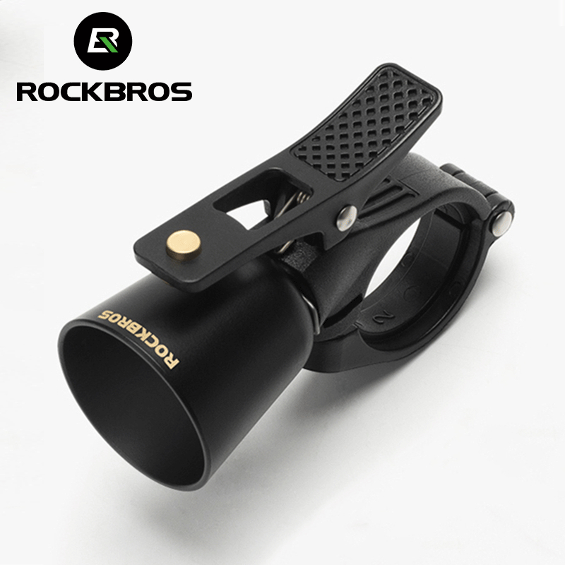 ROCKBROS Âm thanh lớn Chuông xe đạp bằng đồng nhỏ cho phụ kiện xe đạp đường trường MTB