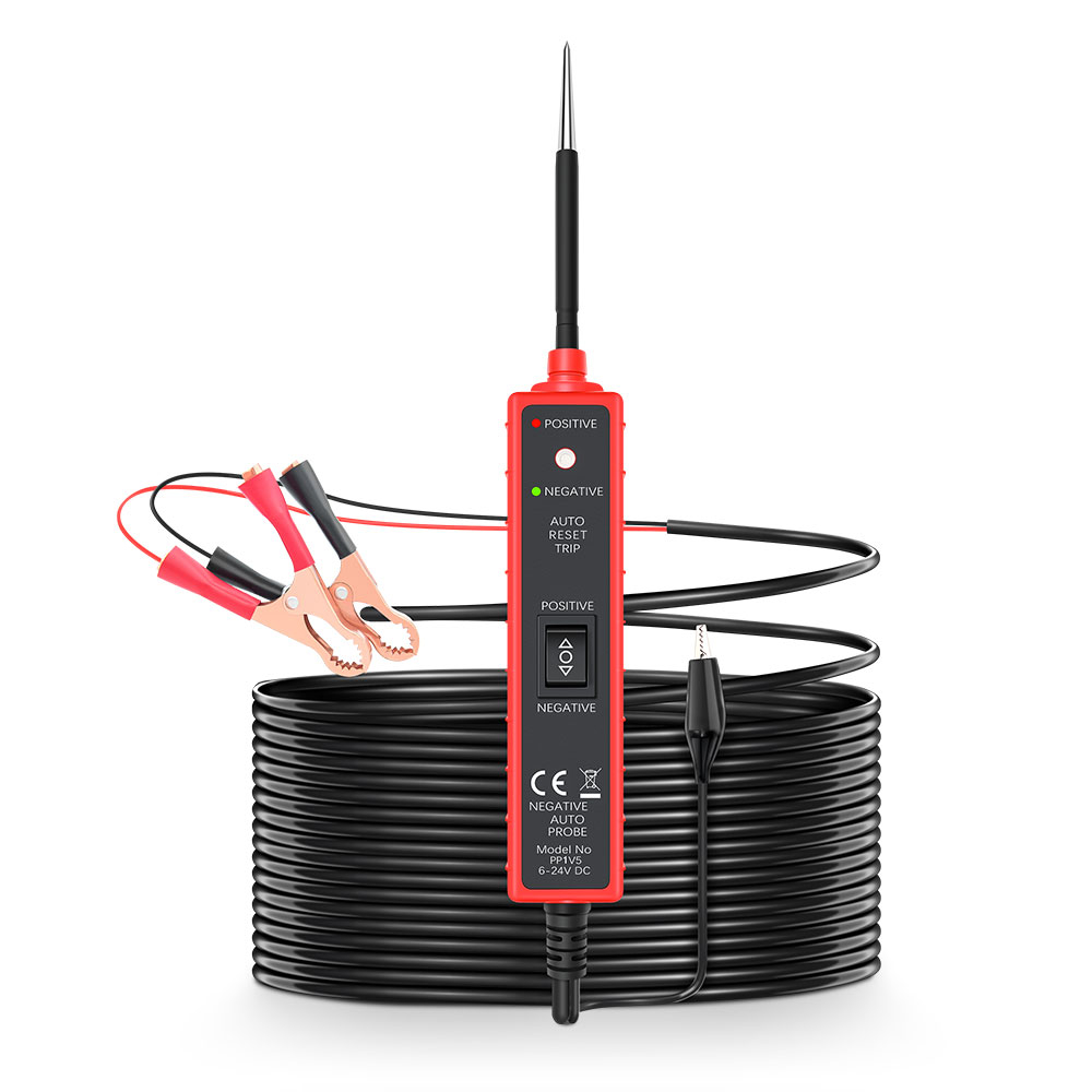 Bút Thử Điện 6-24V P50 DC Sang AC Cho Xe Hơi, Xe Máy