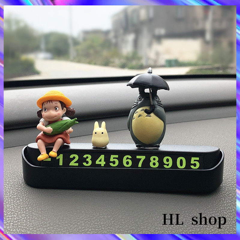 Biển Số Điện Thoại Đỗ Xe Tạm Thời Hình Hoạt Hình Dễ Thương