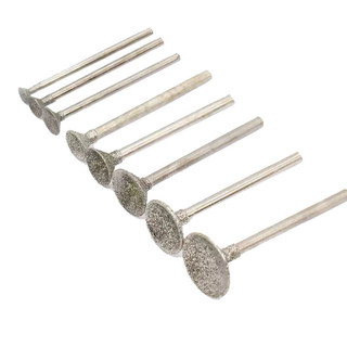 5 Đầu mài kim cương hình bát 0,5-16mm 2,35 / 3mm Đường kính chuôi Ngọc khắc và dụng cụ đánh bóng