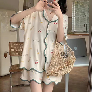 Bộ đồ ngủ họa tiết hoạt hình thời trang dành cho nữ