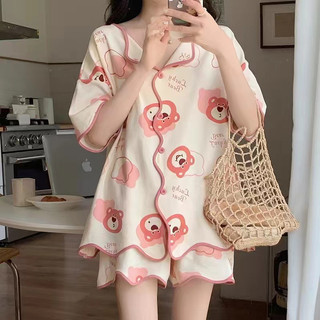 Bộ đồ ngủ họa tiết hoạt hình thời trang dành cho nữ