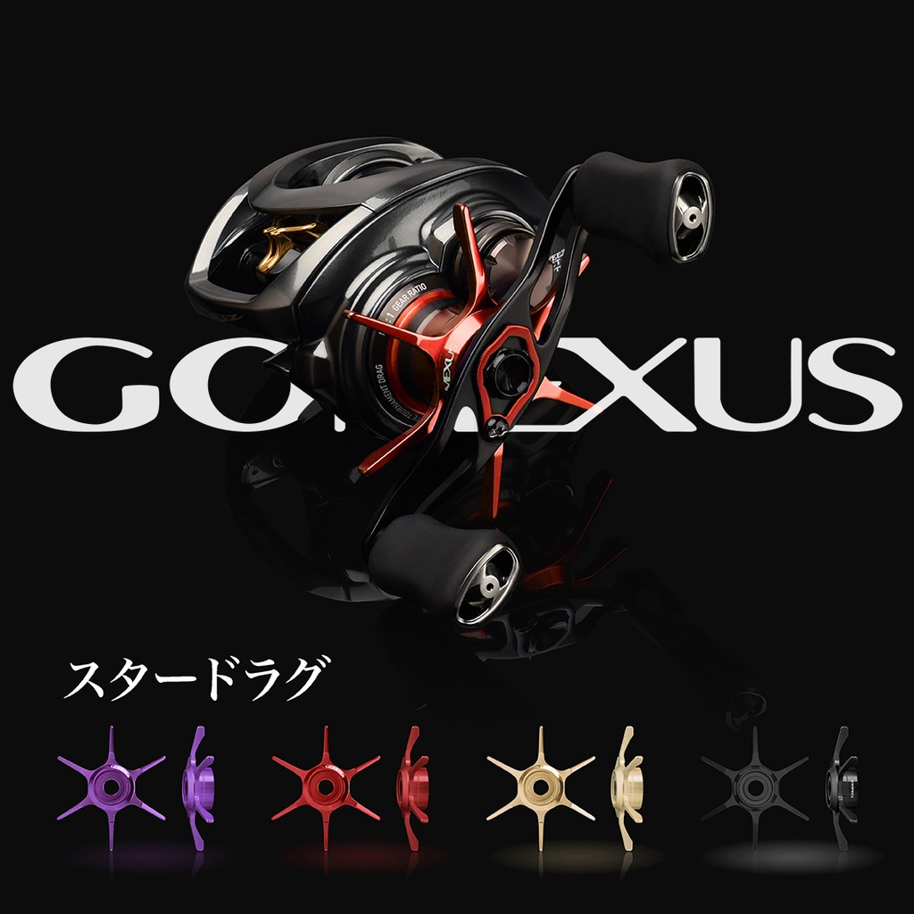 Ảnh GOMEXUS Star Drag  Máy câu cá daiwa Tatula Zillion Shimano Curado SLX 65mm ST 1