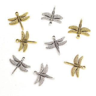 Set 30 Mặt Vòng cổ Hình Chuồn Chuồn Phong Cách Vintage