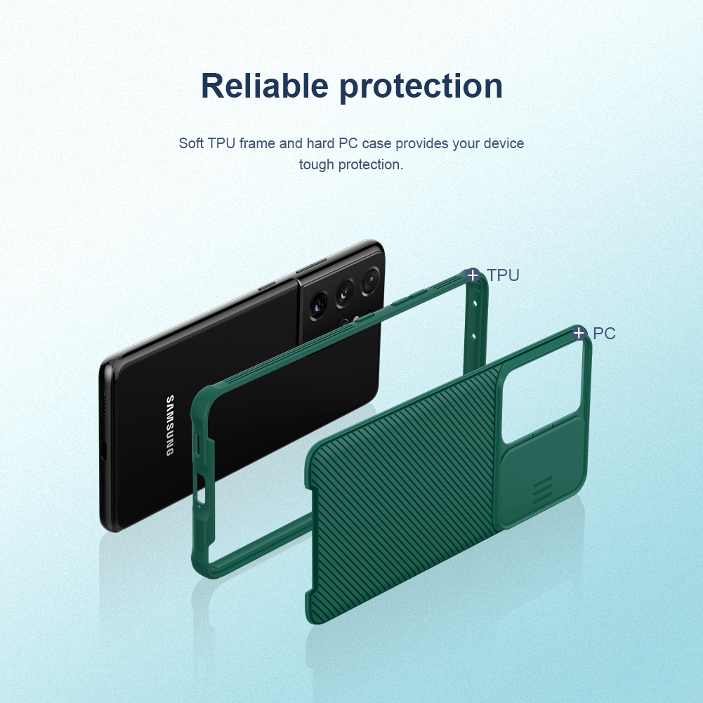 Nillkin Dành Cho Samsung Galaxy Note 20 Ultra / S21 Ultra / S21 FE / S20 Plus / S20 + / S20 Ultra Camshield Pro Ống Kính Máy Ảnh Trượt Ốp Lưng Cứng Vỏ Bảo Vệ Điện Thoại