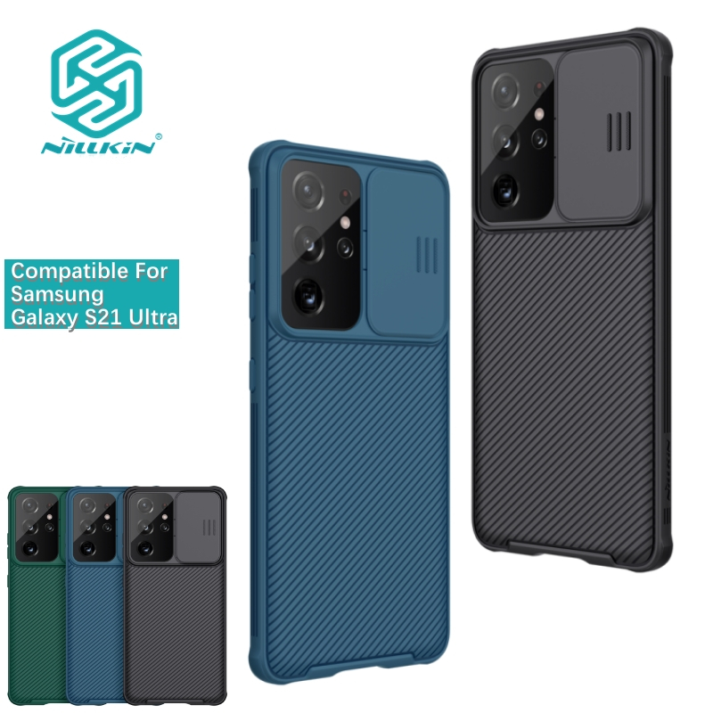 Nillkin Dành Cho Samsung Galaxy Note 20 Ultra / S21 Ultra / S21 FE / S20 Plus / S20 + / S20 Ultra Camshield Pro Ống Kính Máy Ảnh Trượt Ốp Lưng Cứng Vỏ Bảo Vệ Điện Thoại