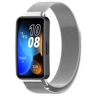 Ốp lưng + Dây đeo thép không gỉ Vòng kim loại từ tính cho Huawei Band 8 / 9 / 10