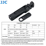 JJC Tripod Tay cầm chụp ảnh điều khiển từ xa không dây Bluetooth & Chân máy cho Máy ảnh Canon EOS R6V R100 R50V R50 R10 R8 R7 R6 III R5 II R3 R1 RP R M6 M50 Mark II M200 6D II 77D 90D 850D 800D 200D II PowerShot V10 V1 G7X Mark III G5X Mark II SX70 HS — ảnh 4