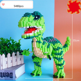 Mô Hình Đồ Chơi Lắp Ráp Khủng Long 3D Cỡ Lớn 33cm