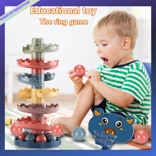 Đồ Chơi Tháp Bóng Lăn Tương Tác Giữa Trẻ Em