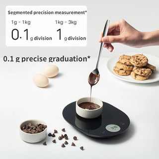 Cân Điện Tử Xiaomi Mijia 0.1g - 3000g Độ Chính Xác Cao Cho Nhà Bếp