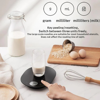 Cân Điện Tử Xiaomi Mijia 0.1g - 3000g Độ Chính Xác Cao Cho Nhà Bếp