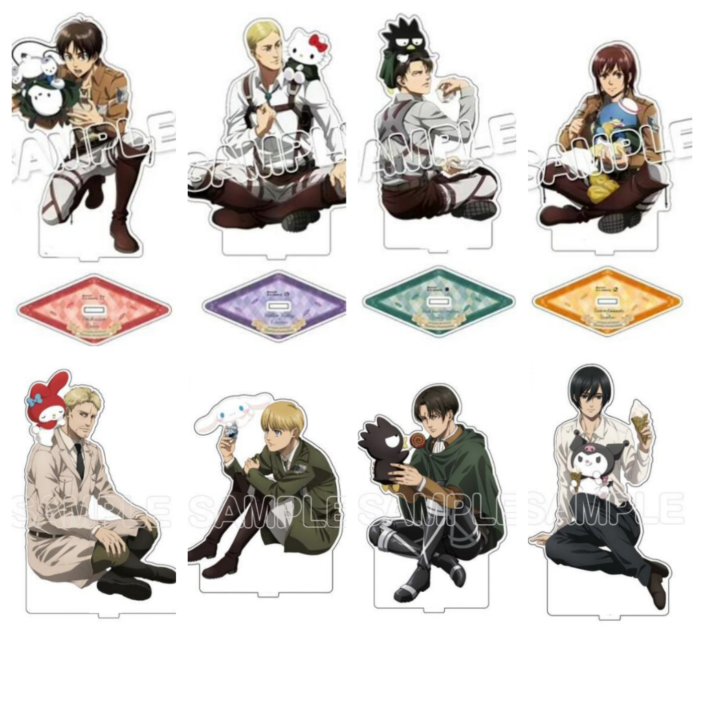 Mô Hình Nhân Vật Braun Armin Arlert Anime Attack on Titan Bằng Acrylic