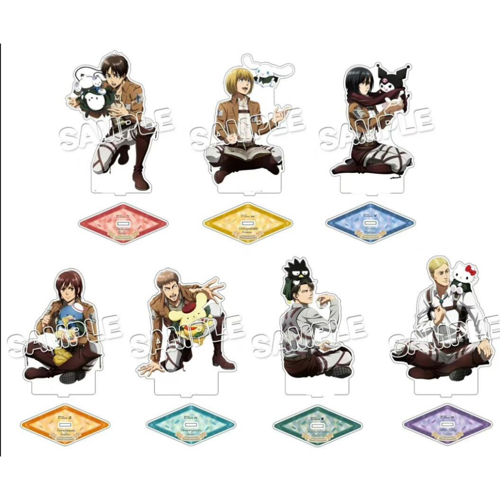 Mô Hình Nhân Vật Braun Armin Arlert Anime Attack on Titan Bằng Acrylic