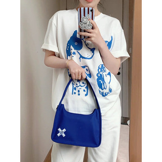 Áo Thun Cotton Tay Ngắn Cổ Tròn Thời Trang Mùa Hè Phong Cách Hàn Quốc Cho Nữ