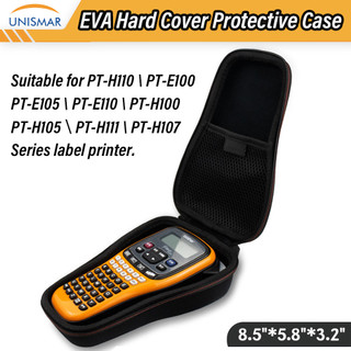 Túi EVA Cứng Có Khóa Kéo Đựng Máy In Nhãn Brother P-Touch PT-H110 E100 E105 E110VP H100 H105 H107