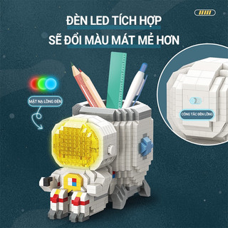 Đồ Chơi Lắp Ráp Mô Hình Phi Hành Gia Hoạt Hình Sáng Tạo Cho Trẻ Em