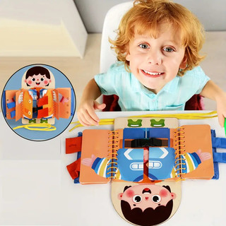 Đồ Chơi Bảng Tập Trang Điểm Nhiều Tầng Theo Phương Pháp Montessori Giáo Dục Sớm Cho Bé Trai Và Bé Gái