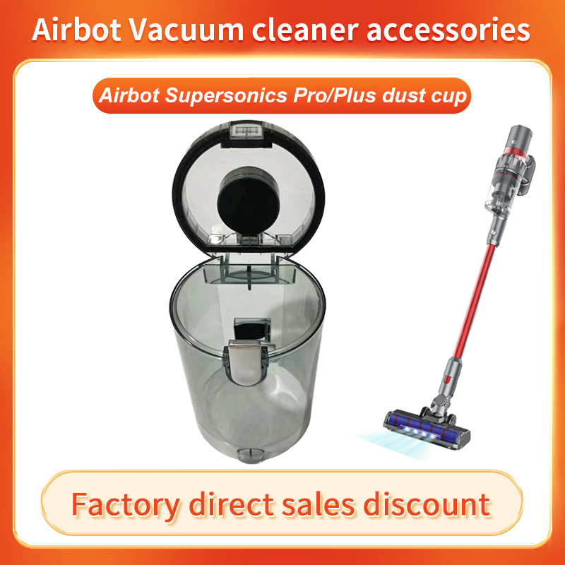 Cốc đựng bụi lốc xoáy có thể tích hợp với máy hút bụi Airbot Supersonics Pro / Plus