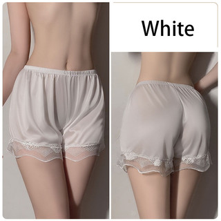 Quần short nữ mặc nhà bigsize, quần đùi lụa phối ren mềm mịn 40-70kg Viền Ren Mềm Mại