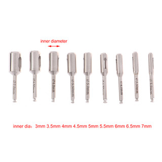 Dụng Cụ Đục Lỗ Giấy Trephine Bằng Thép Không Gỉ Cho Nha Khoa / Trồng Cây Tốc Độ Thấp