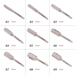Dụng Cụ Đục Lỗ Giấy Trephine Bằng Thép Không Gỉ Cho Nha Khoa / Trồng Cây Tốc Độ Thấp