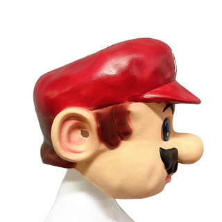 Người Lớn Đáng Yêu Super Mario Mặt nạ Cổ Điển Mario Trò Chơi Cosplay Mặt nạ Cao Su Halloween Tiệc Lạ Mắt Đầu Ngộ nghĩnh Mũ Lễ Hội Carnival Sân Khấu Thể Hiện Tiếp Liệu