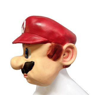 Người Lớn Đáng Yêu Super Mario Mặt nạ Cổ Điển Mario Trò Chơi Cosplay Mặt nạ Cao Su Halloween Tiệc Lạ Mắt Đầu Ngộ nghĩnh Mũ Lễ Hội Carnival Sân Khấu Thể Hiện Tiếp Liệu