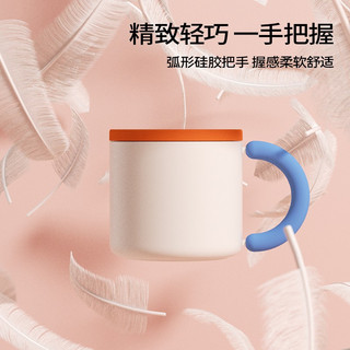 Cốc chakolab tối ưu cốc cà phê giữ lạnh có nắp cốc tiên nữ giá trị cao cốc đôi văn phòng cốc nước inox màu tương phản cốc giữ nhiệt kiểu Nhật có tay cầm